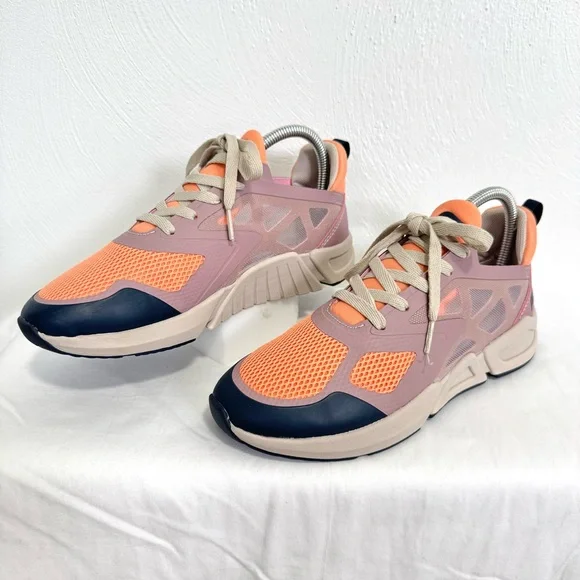Fabletics Venice Performance Sneaker Women’s 8 Peach Haze Athleisure Gym Active - Picture 1 of 9